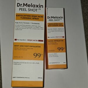 Dr. Melaxin Exfoliating Kojic Acid Turmeric Set